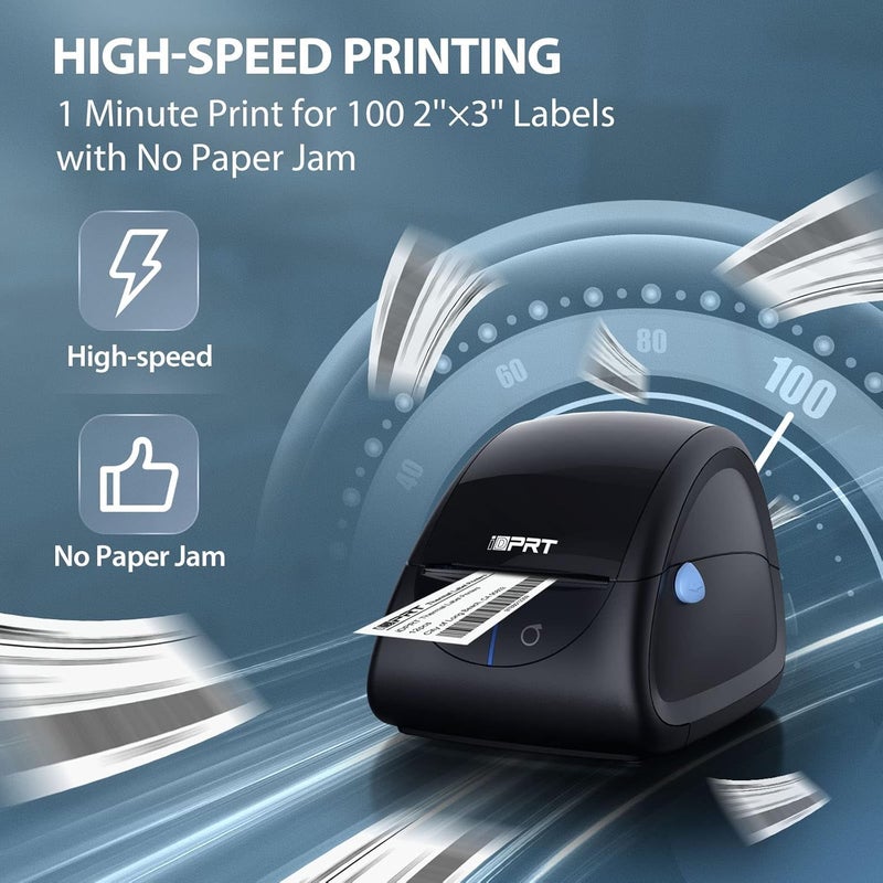 iDPRT Thermal Label Printer SP310 - Label Maker with Auto Label Detection, Support 1"-3.15" Print Width, Windows&Mac, Suitable for Barcode, Address, Filling and Storing for Home, Office&Small Business - Image 3